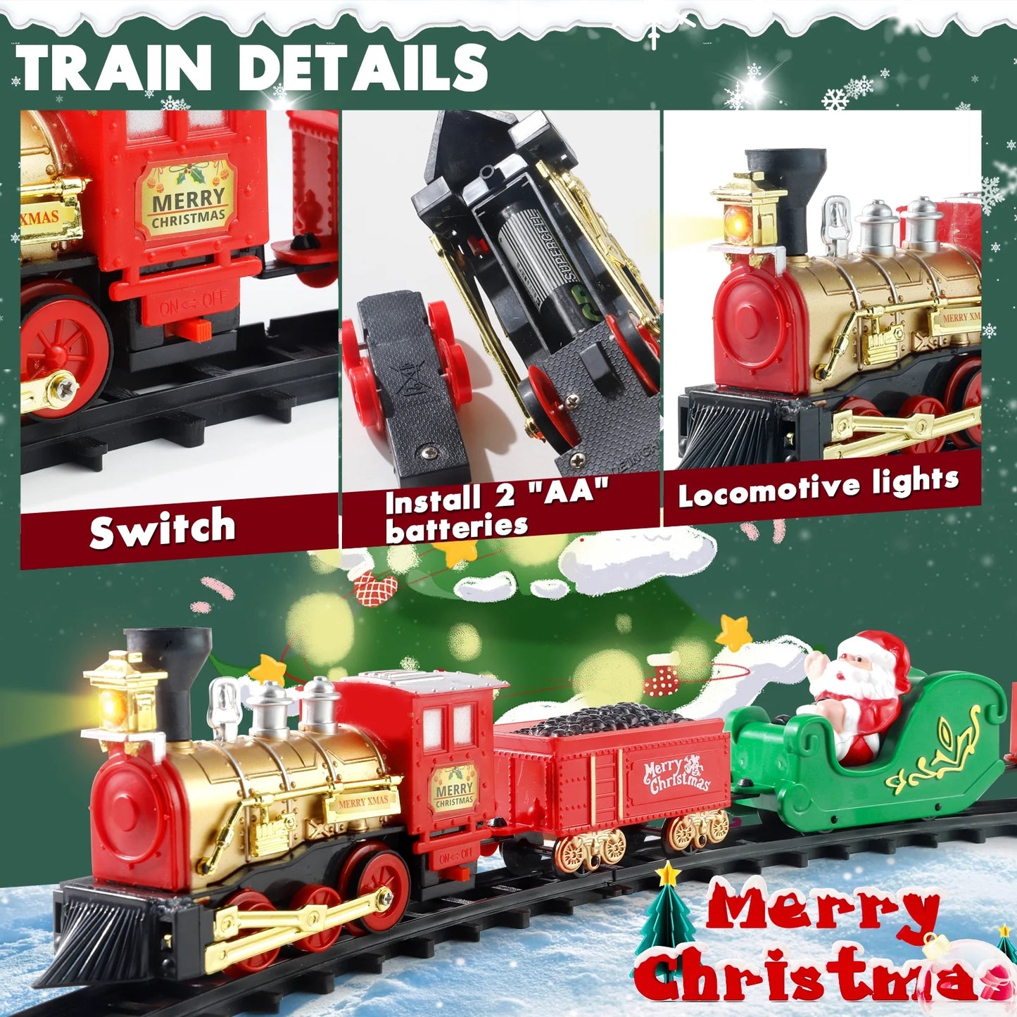 Christmas Electric Train