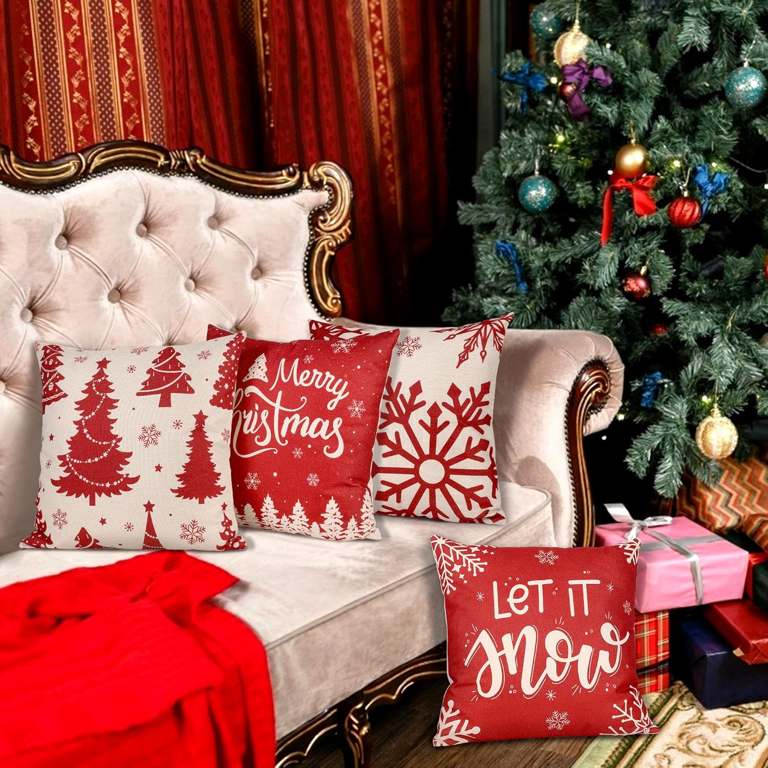 Christmas Pillow Covers