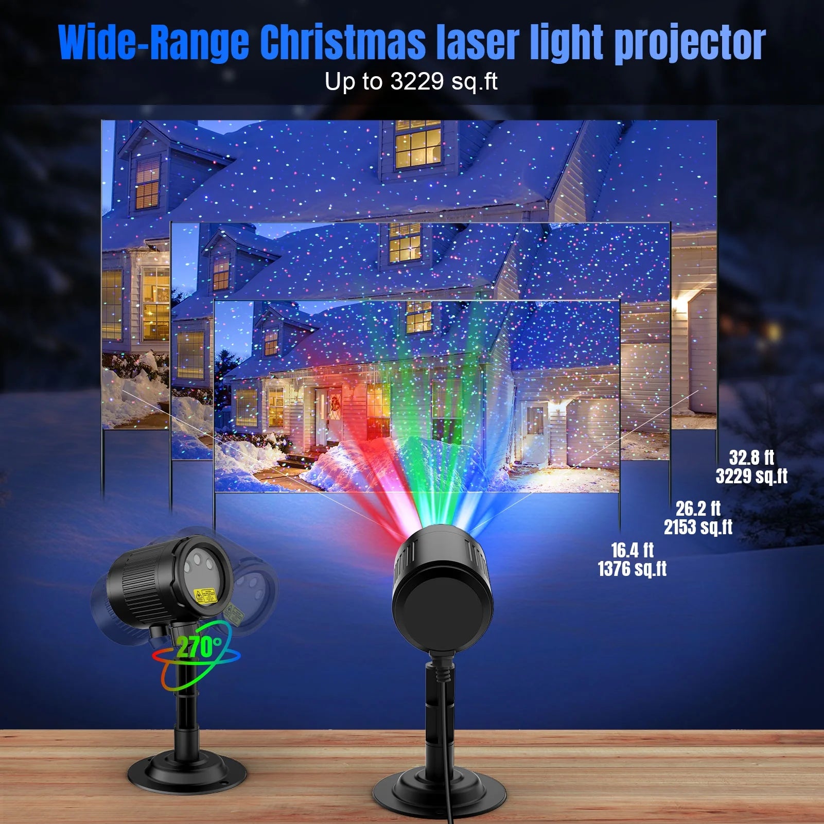 Laser Christmas Projector Lights