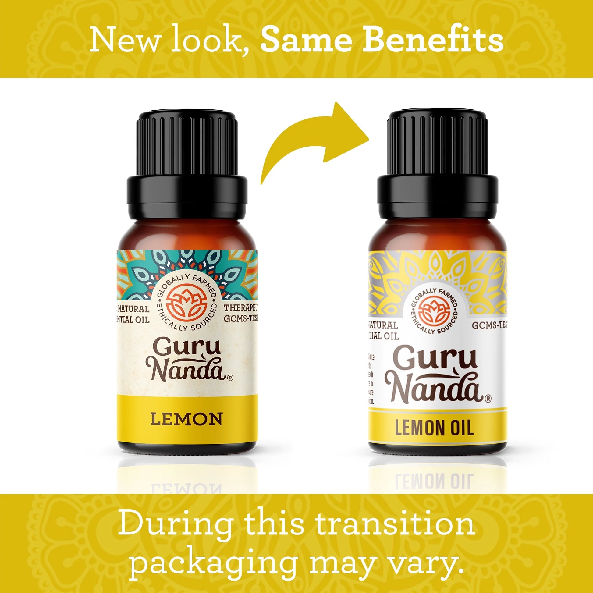 100% Pure & Natural Lemon Essential Oil 